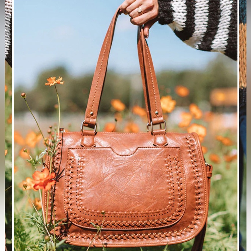 ‼️LAST CHANCE‼️ Madison West Brown Boho Shoulder Bag